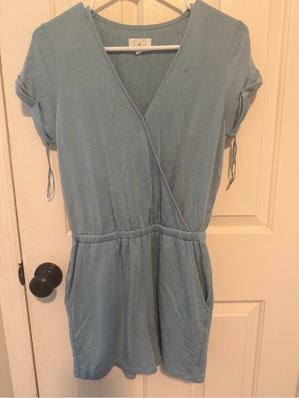 Super soft Lou & Grey Soft Knit Wrap Romper size Xs - Picture 3 of 8